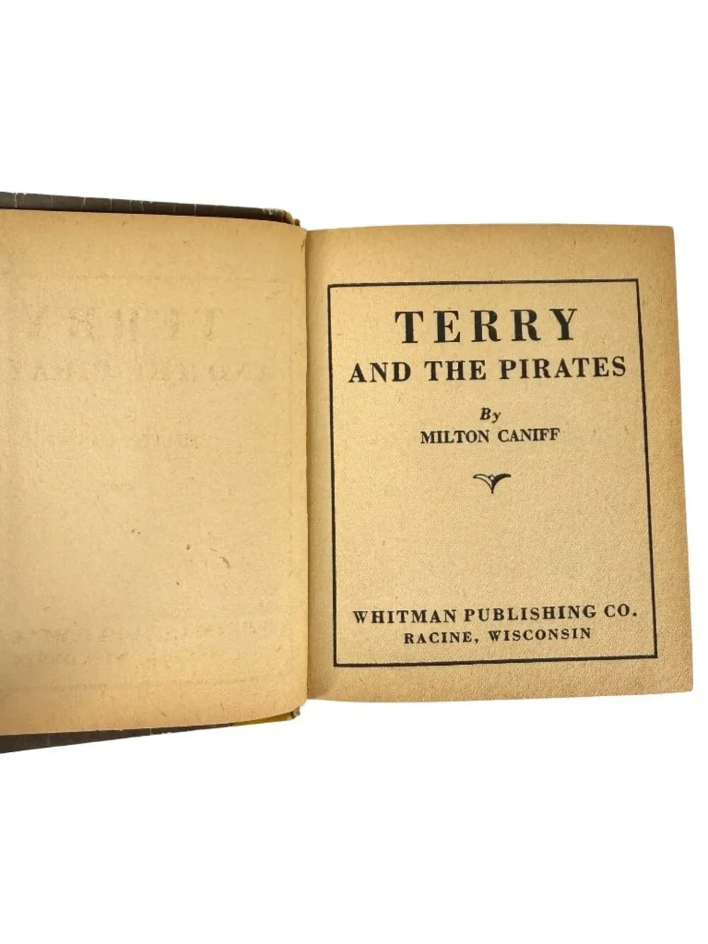 Terry And The Pirates‎ Big Little Book BLB Milton Caniff Vintage Hardcover 1935